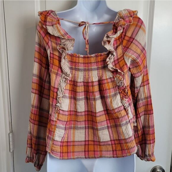 WE THE FREE 'Siena' Plaid Top - Picture 9 of 14